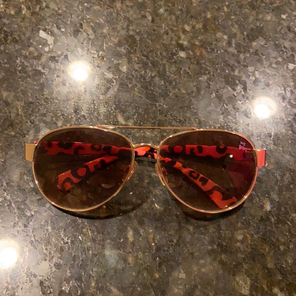 Betsey Johnson Cheetah Sunglasses